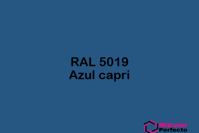 RAL 5019 Azul capri