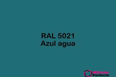 RAL 5021 Azul agua