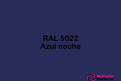RAL 5022 Azul noche