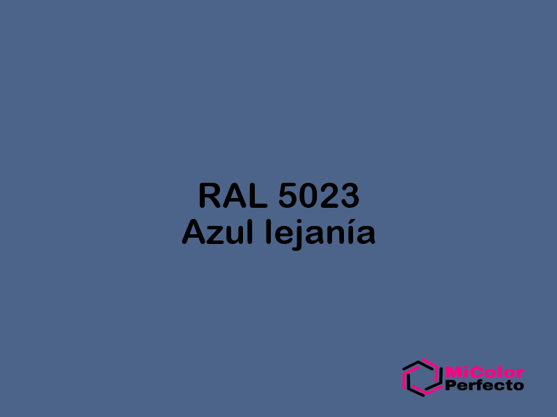 RAL 5023 Azul lejania