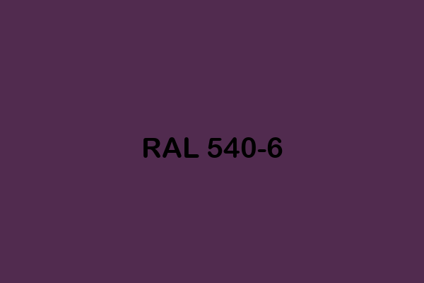 RAL 540 6 ral effect