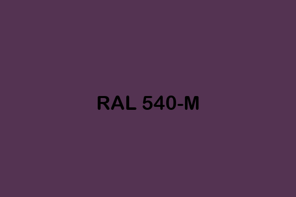 RAL 540 M ral effect