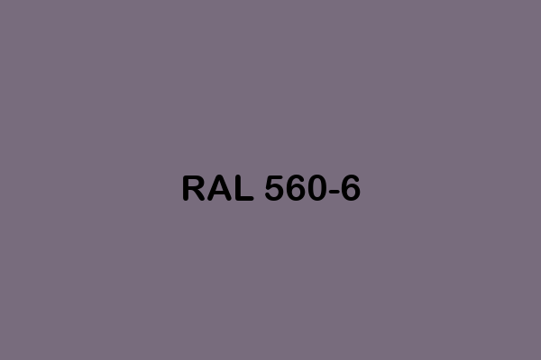 RAL 560 6 ral effect