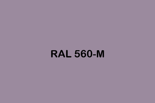 RAL 560 M ral effect