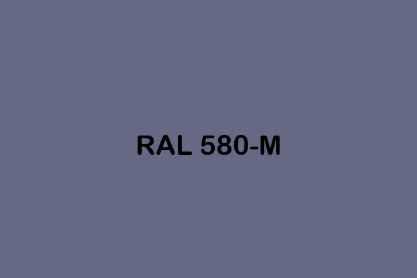 RAL 580 M ral effect