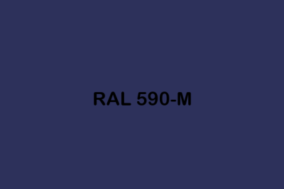 RAL 590 M ral effect