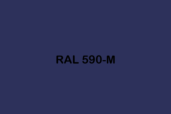 RAL 590 M ral effect