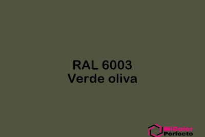RAL 6003 Verde oliva