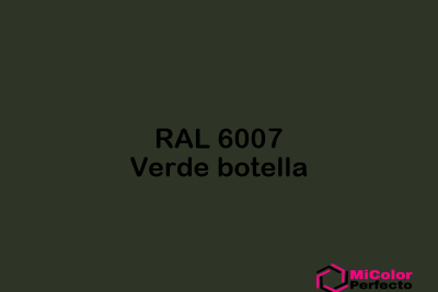 RAL 6007 Verde botella