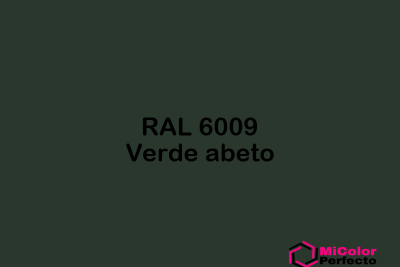 RAL 6009 Verde abeto
