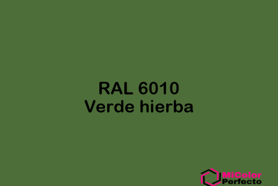 RAL 6010 Verde hierba