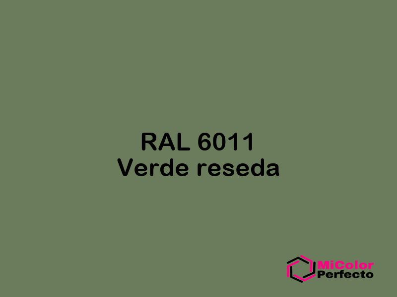 RAL 6011 Verde reseda