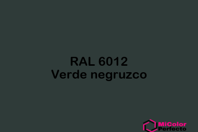 RAL 6012 Verde negruzco