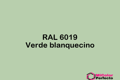 RAL 6019 Verde blanquecino