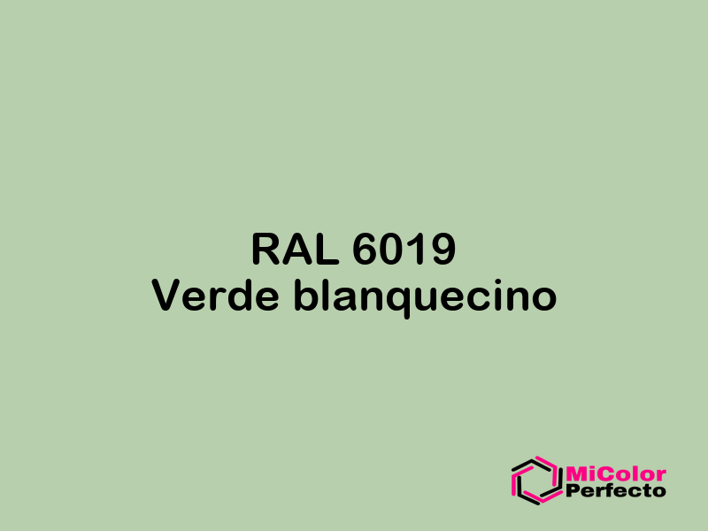 RAL 6019 Verde blanquecino
