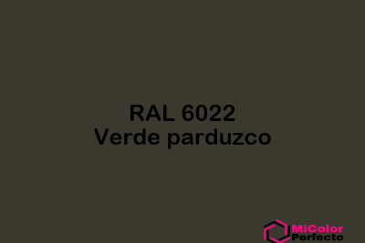 RAL 6022 Verde parduzco