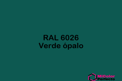 RAL 6026 Verde opalo