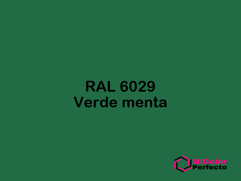 RAL 6029 Verde menta