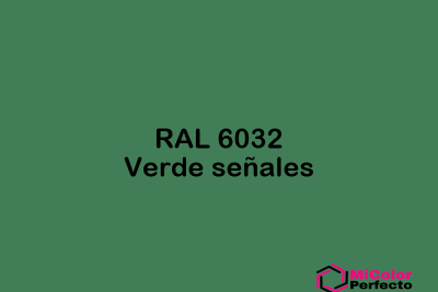 RAL 6032 Verde senales