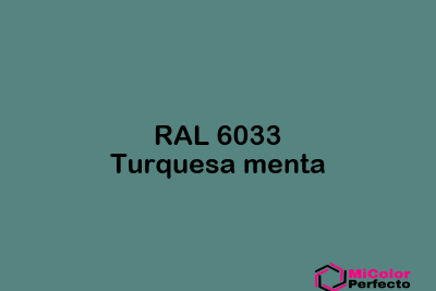 RAL 6033 Turquesa menta
