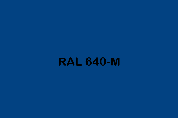 RAL 640 M ral effect