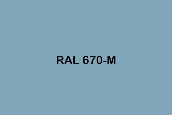 RAL 670 M ral effect