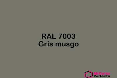 RAL 7003 Gris musgo