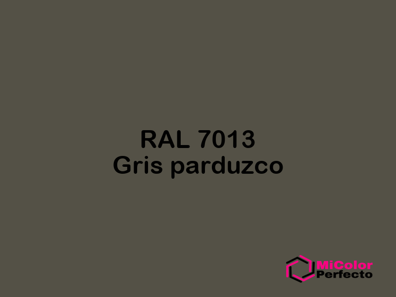 RAL 7013 Gris parduzco