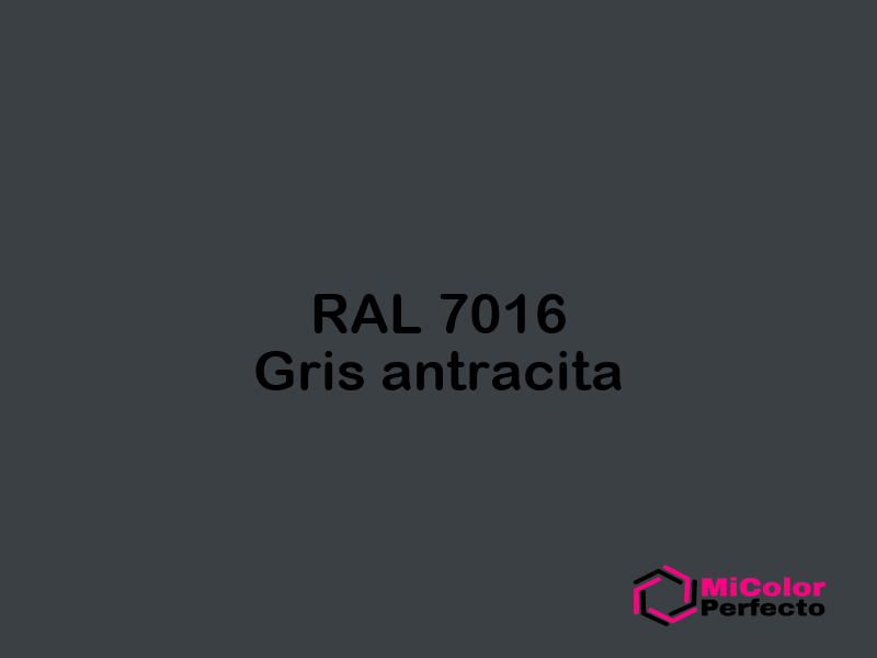 RAL 7016 Gris Antracita Classic RAL 7016 RAL RAL 7016 Gris Antracita Classic RAL 7016 RAL