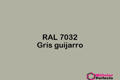 RAL 7032 Gris guijarro