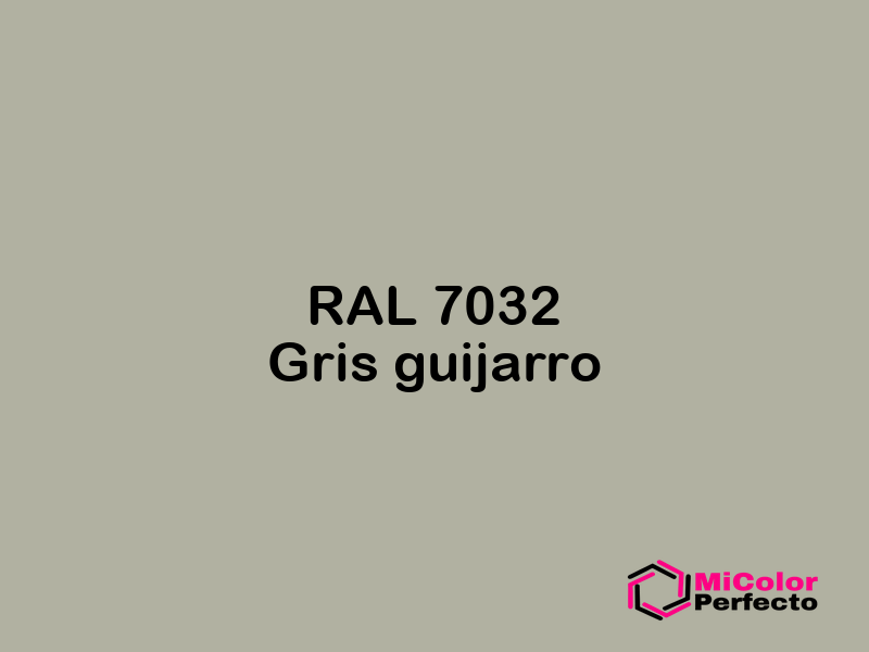 RAL 7032 Gris guijarro