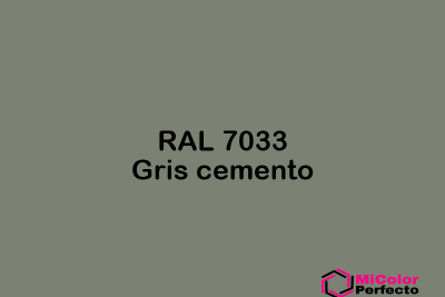 RAL 7033 Gris cemento