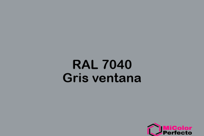 RAL 7040 Gris ventana