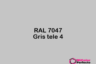 RAL 7047 Gris tele 4