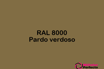 RAL 8000 Pardo verdoso