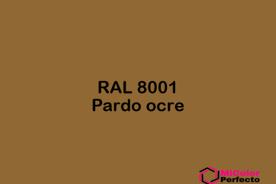 RAL 8001 Pardo ocre