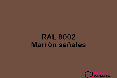 RAL 8002 Marron senales