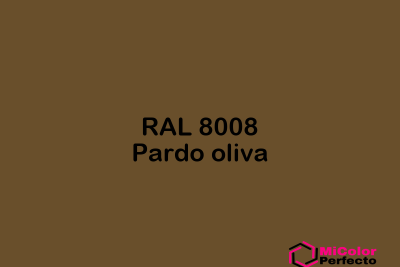 RAL 8008 Pardo oliva