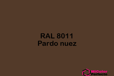 RAL 8011 Pardo nuez