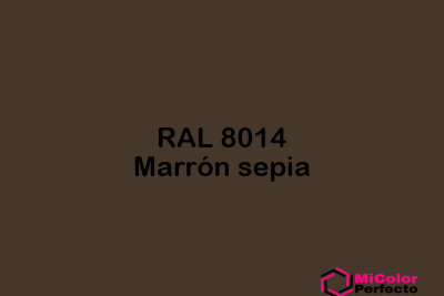 RAL 8014 Marron sepia