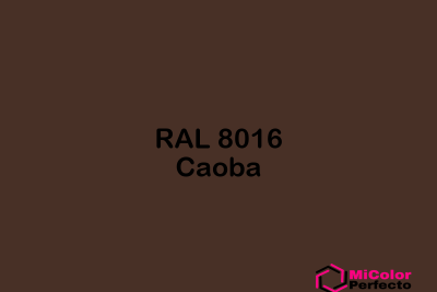 RAL 8016 Caoba