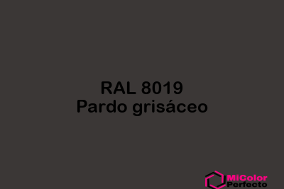 RAL 8019 Pardo grisaceo