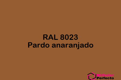 RAL 8023 Pardo anaranjado