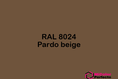 RAL 8024 Pardo beige