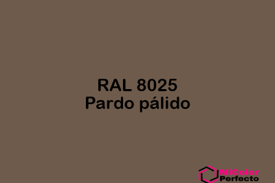 RAL 8025 Pardo palido
