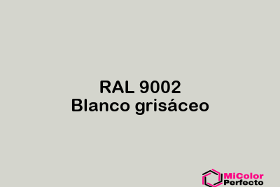 RAL 9002 Blanco grisaceo