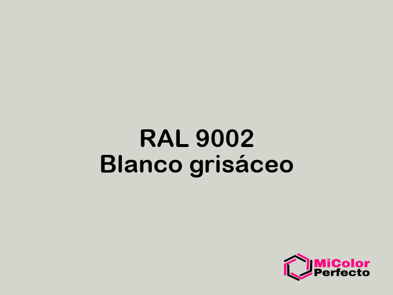 RAL 9002 Blanco grisaceo