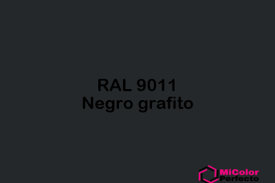 RAL 9011 Negro grafito
